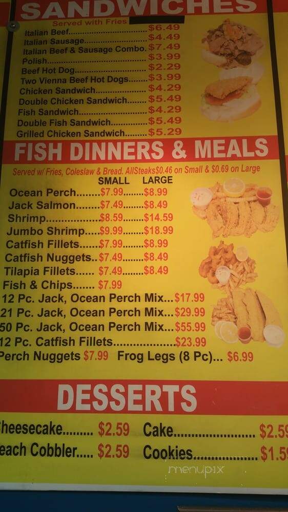 Chicago Steak and Lemonade - Louisville, KY menu_pic