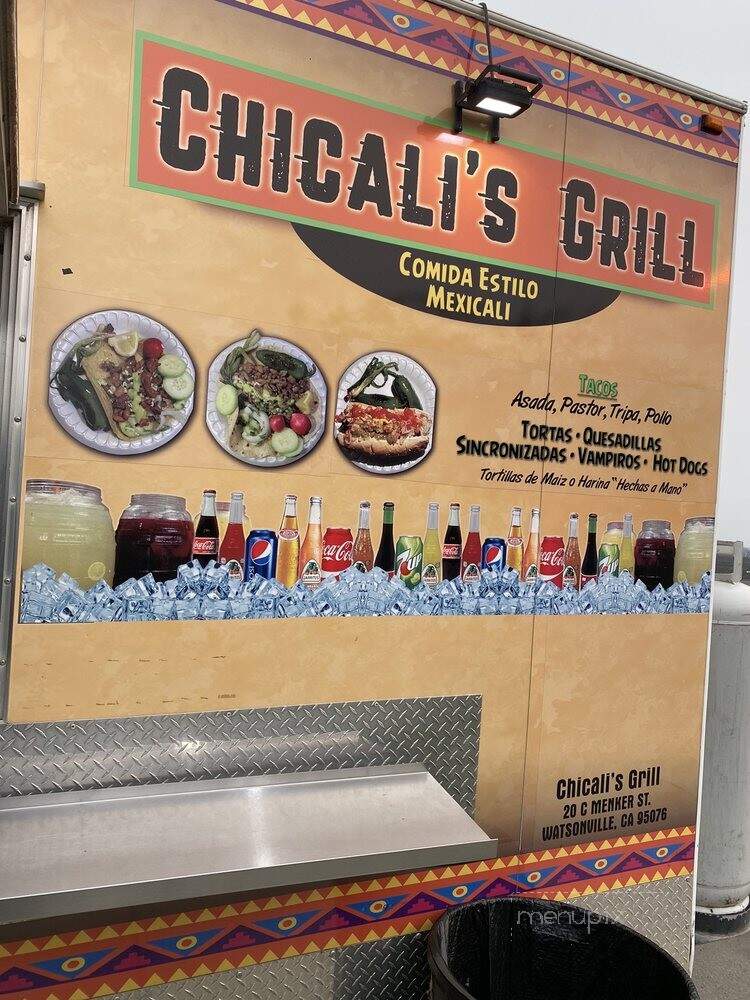 Chicalis Grill - Gonzales, CA menu_pic