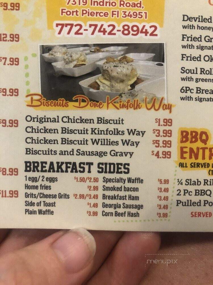 Chicken & Waffles at Kinfolk - Fort Pierce, FL