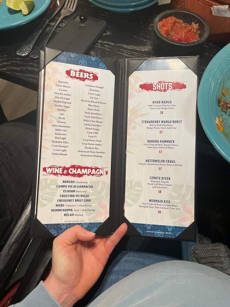Chico Blanco - Oklahoma City, OK menu_pic
