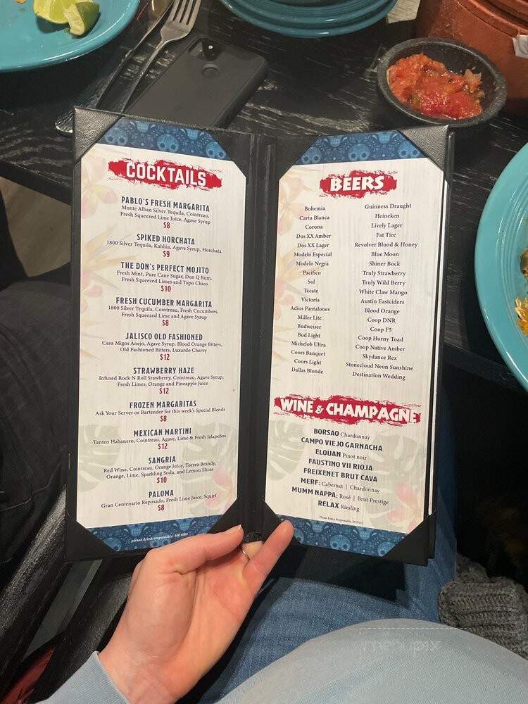 Chico Blanco - Oklahoma City, OK menu_pic