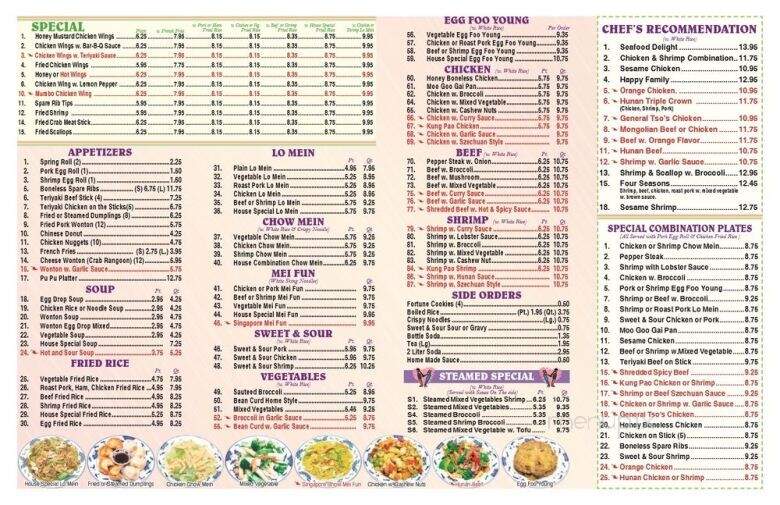 China Wok - Florence, SC menu_pic