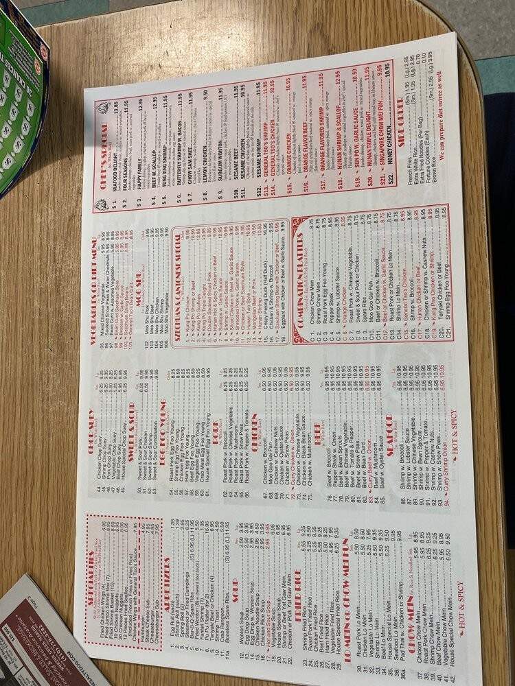 China King - Tracys Landing, MD menu_pic