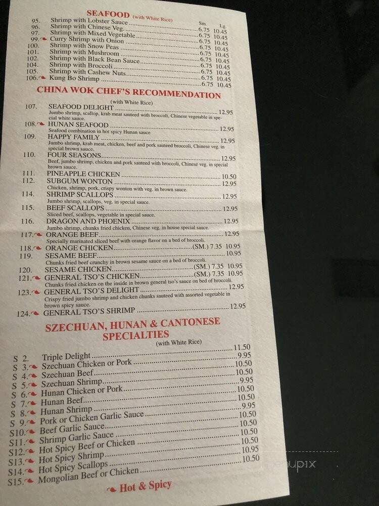 China Wok - Doral, FL menu_pic