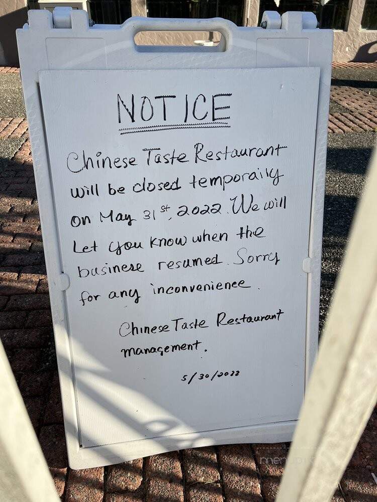 Chinese Taste Restaurant - Issaquah, WA