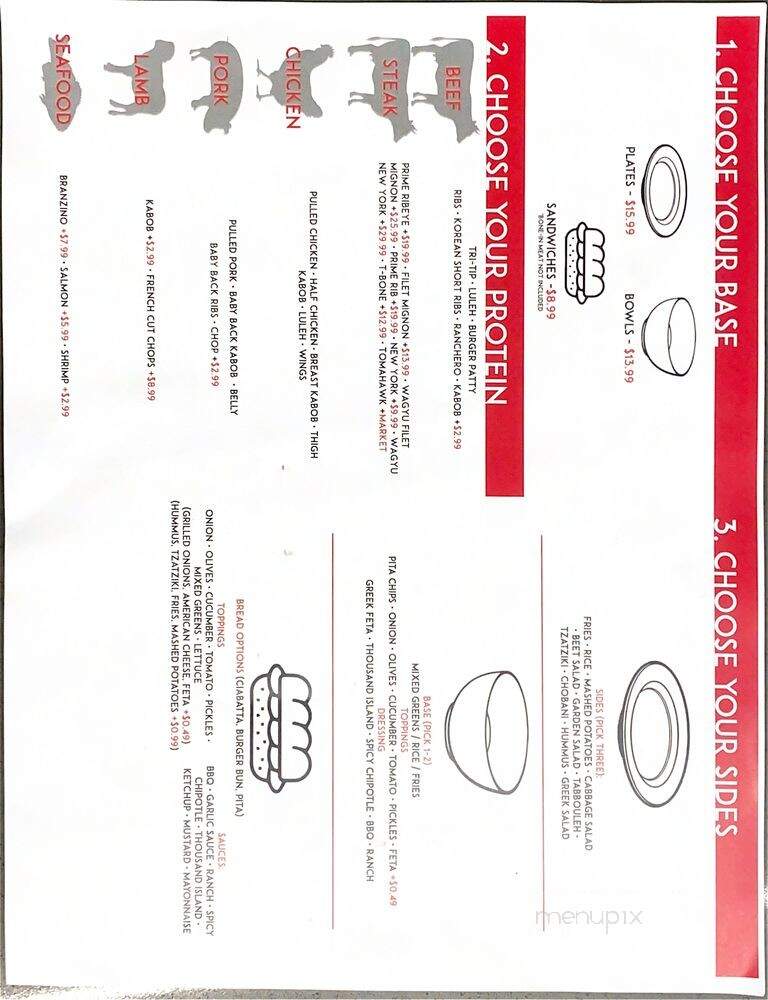 Chop Shop Butcher & Grill - Los Angeles, CA menu_pic