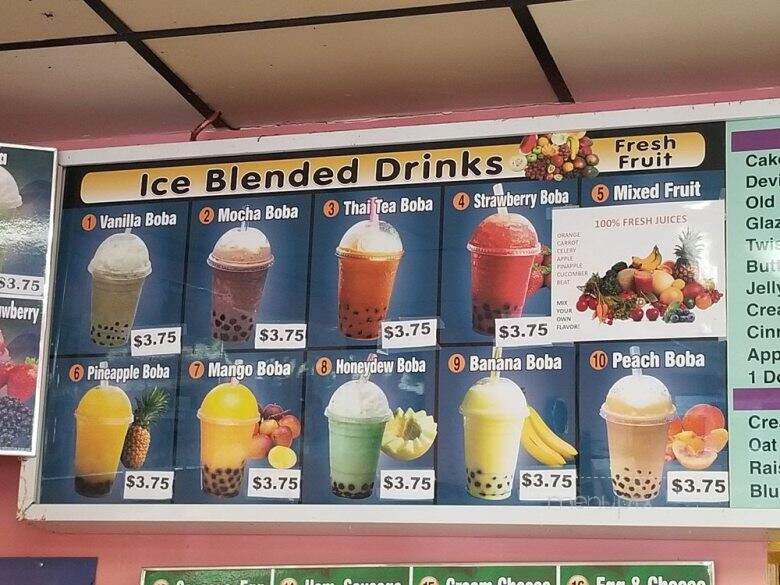 Christina's Donuts - Glendale, CA menu_pic