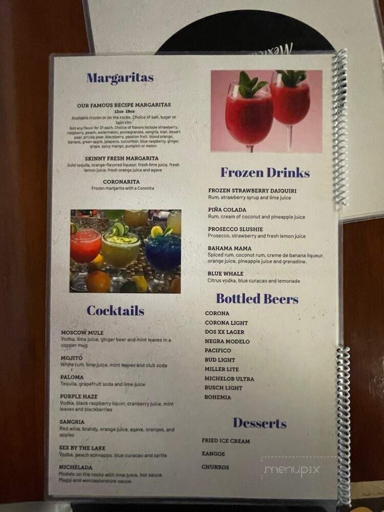 Chuy's Tacos and Margaritas - Ashland, OH menu_pic