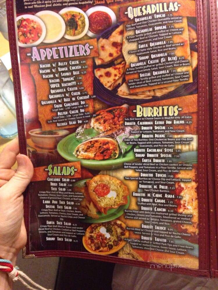 Cielito Lindo Mexicano Restaurant - Springfield, MO menu_pic