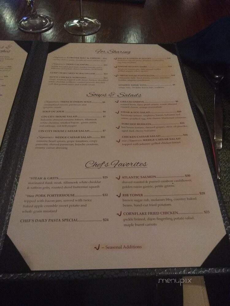 Cin City Steak - Lebanon, OH menu_pic
