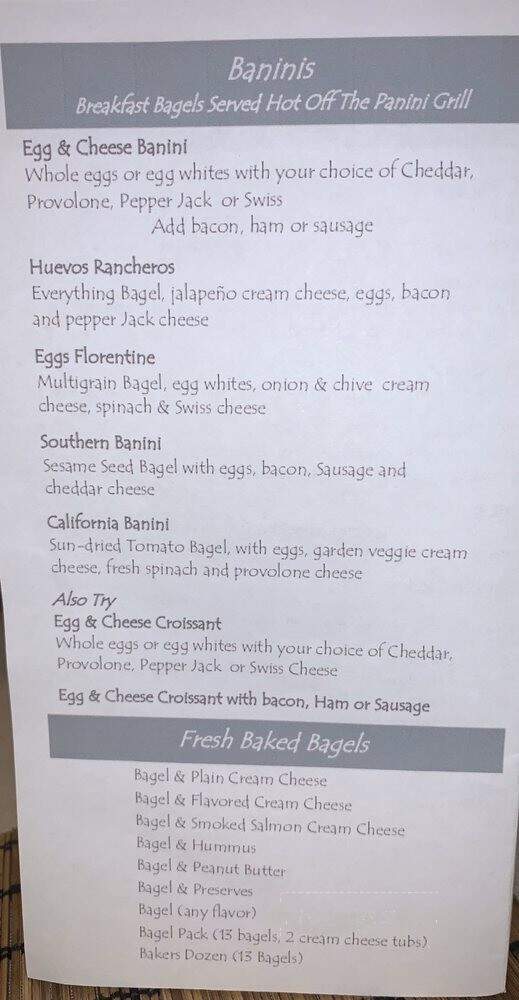 City Limits Bakery & Cafe - Nashville, TN menu_pic