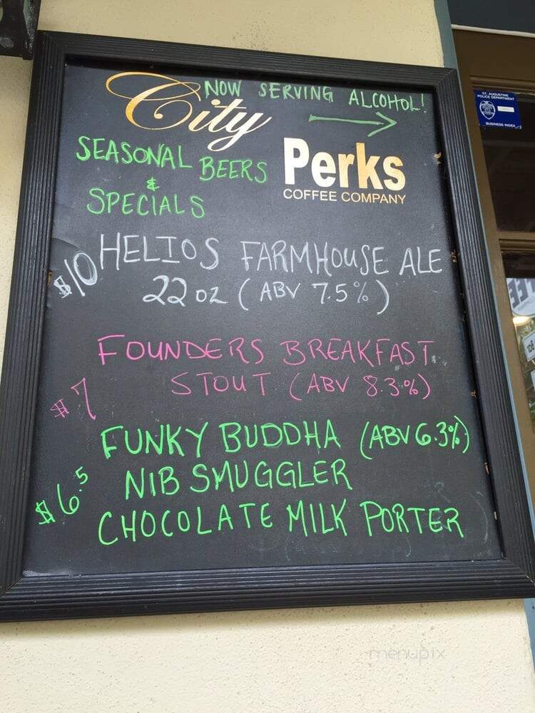 Cool Beans Coffee Co. - St Augustine, FL menu_pic