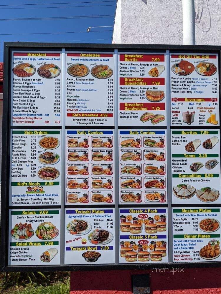 Classic Burger 1 - Gardena, CA menu_pic