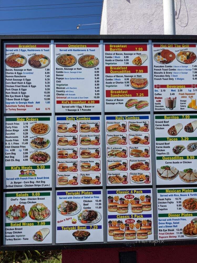 Classic Burger 1 - Gardena, CA menu_pic