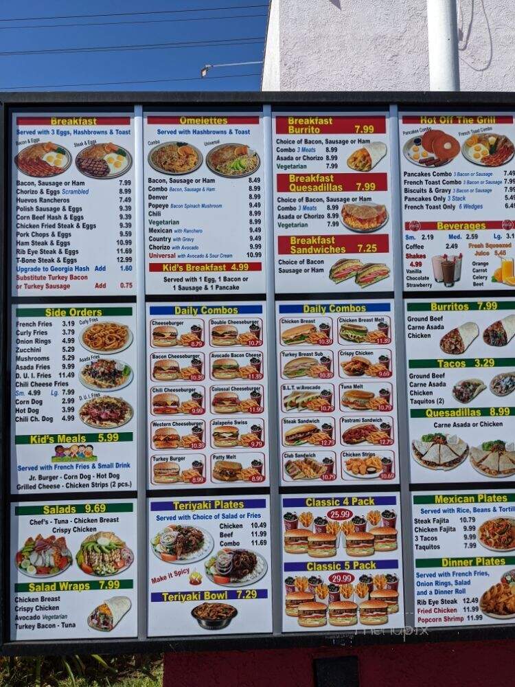 Classic Burger 1 - Gardena, CA menu_pic