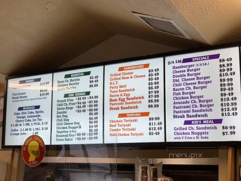 Classic Burger - West Covina, CA menu_pic