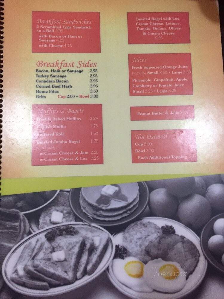 Clinton Park Cafe - Brooklyn, NY menu_pic
