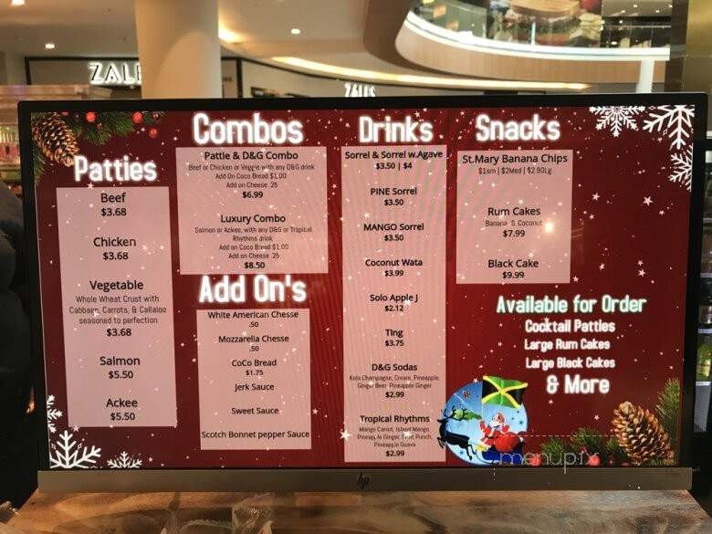 Clovesz Caribbean Box - Garden City, NY menu_pic
