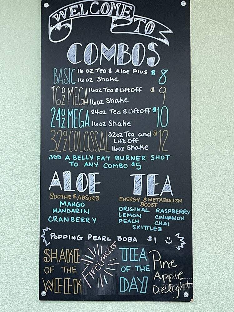 Club Kinetic - Spring Hill, FL menu_pic