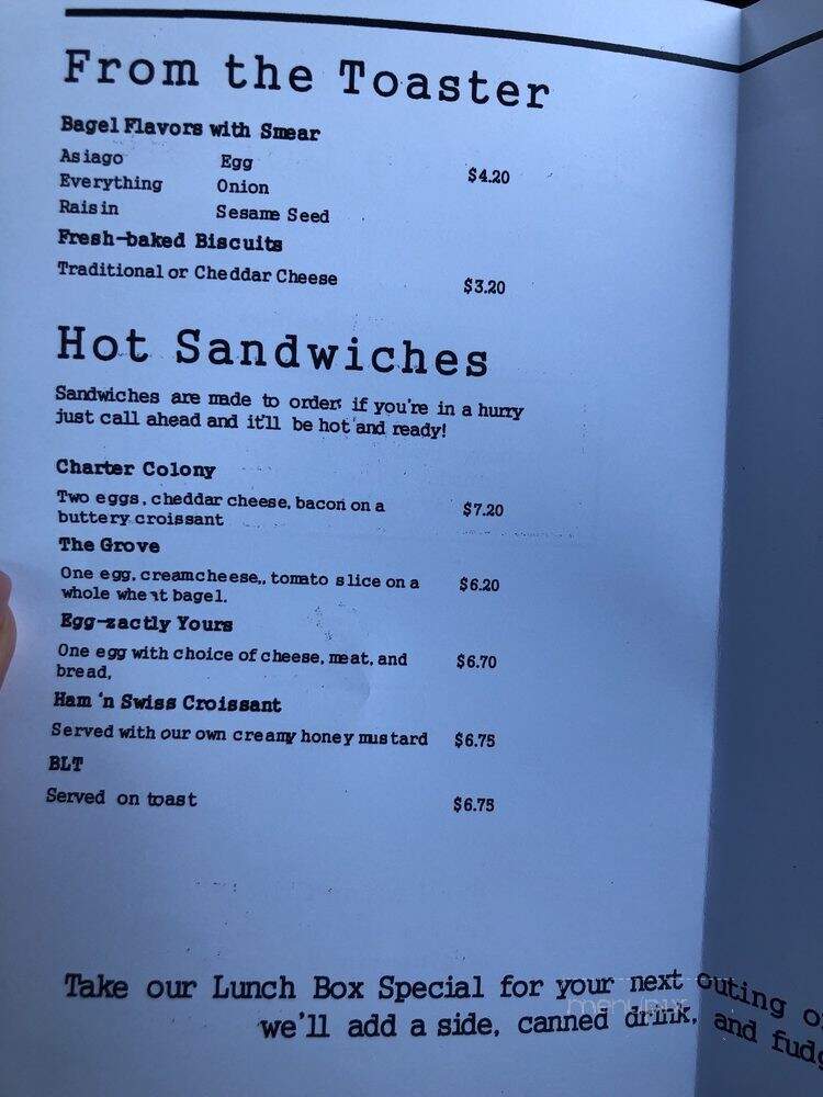 Coal Mine Coffee - Midlothian, VA menu_pic