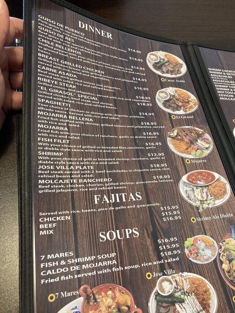 Cocina El Girasol - Oklahoma City, OK menu_pic