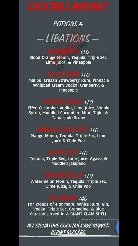 Cocktails Anyone - Bellflower, CA menu_pic