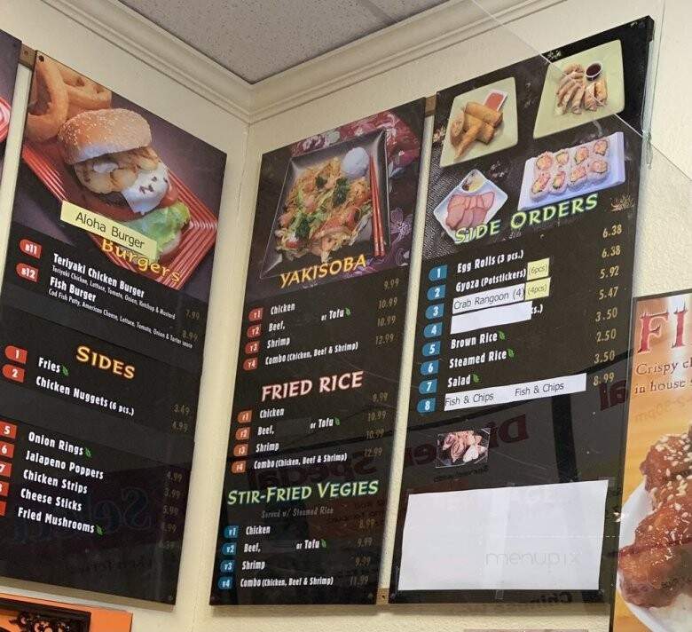 Colby Teriyaki & Wok - Everett, WA menu_pic