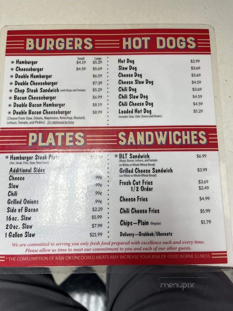 Collegiate Grill - Gainesville, GA menu_pic