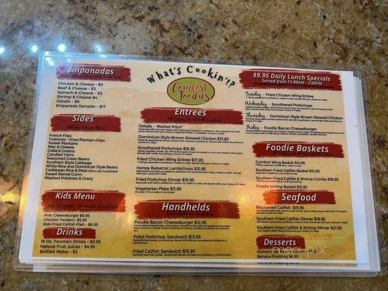 Comfort Foodies - Houston, TX menu_pic