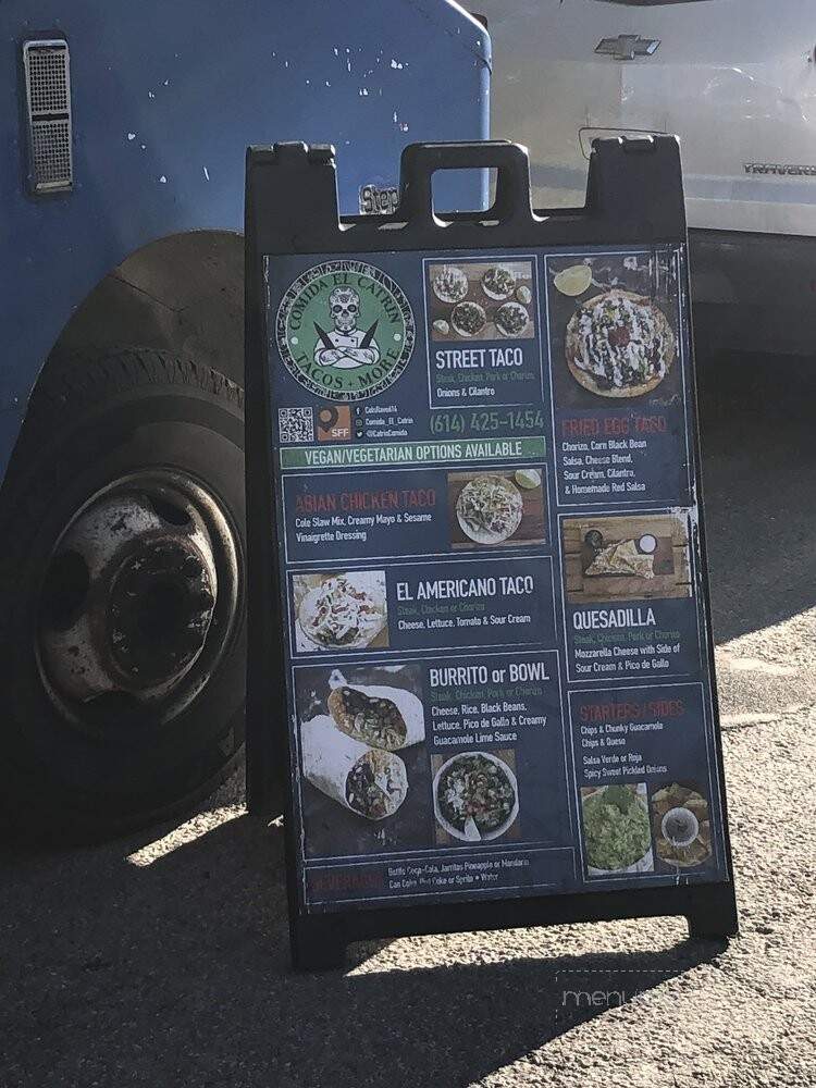 Comida El Catrin - Columbus, OH menu_pic