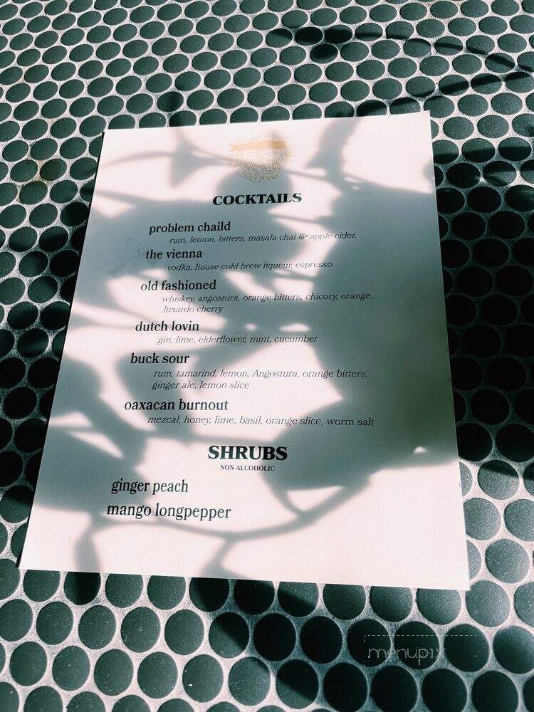 Commissary Barber & Barista - Indianapolis, IN menu_pic