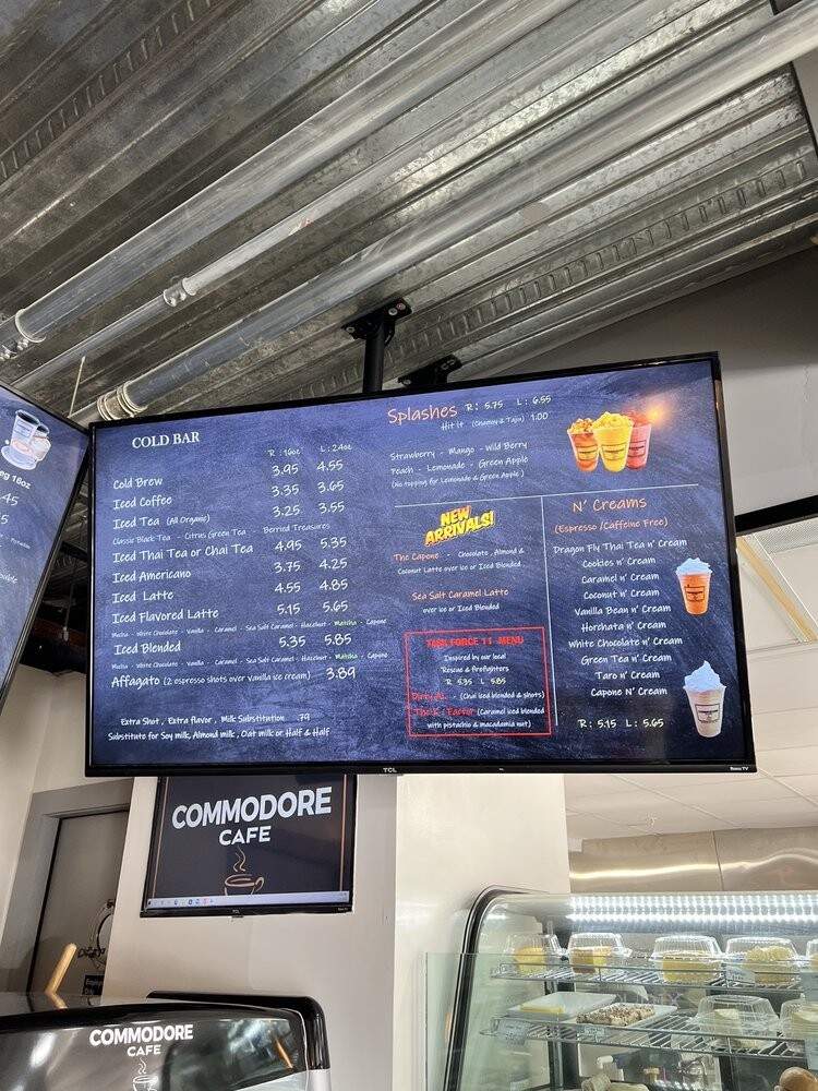 Commodore Cafe - Los Angeles, CA menu_pic