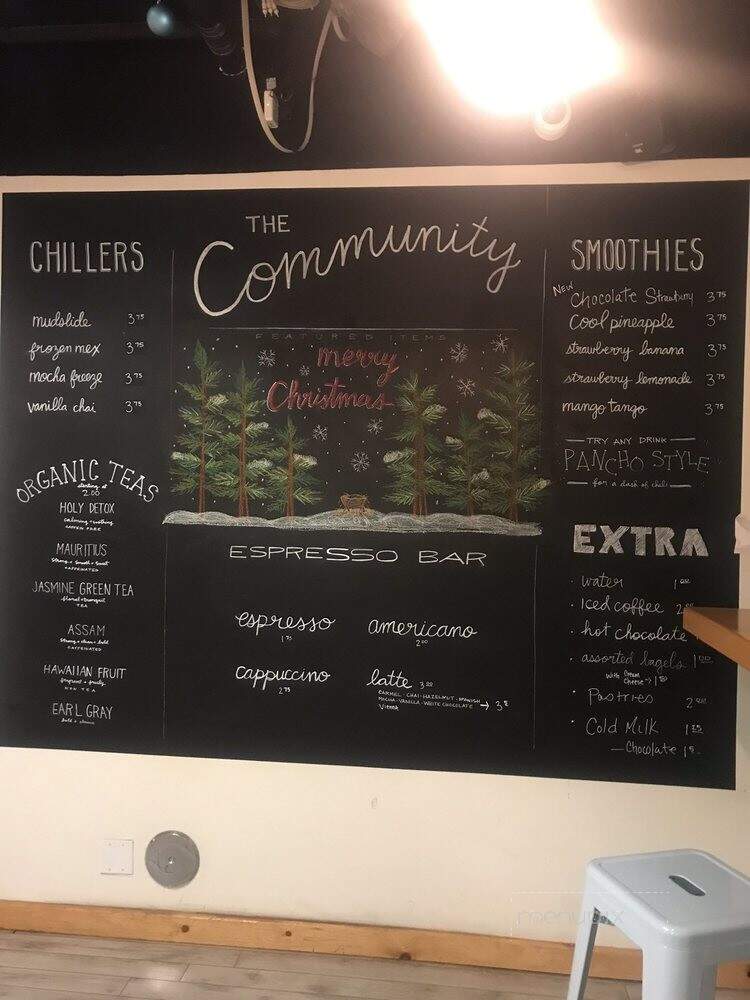 Community Cafe @ CCM - Montebello, CA menu_pic