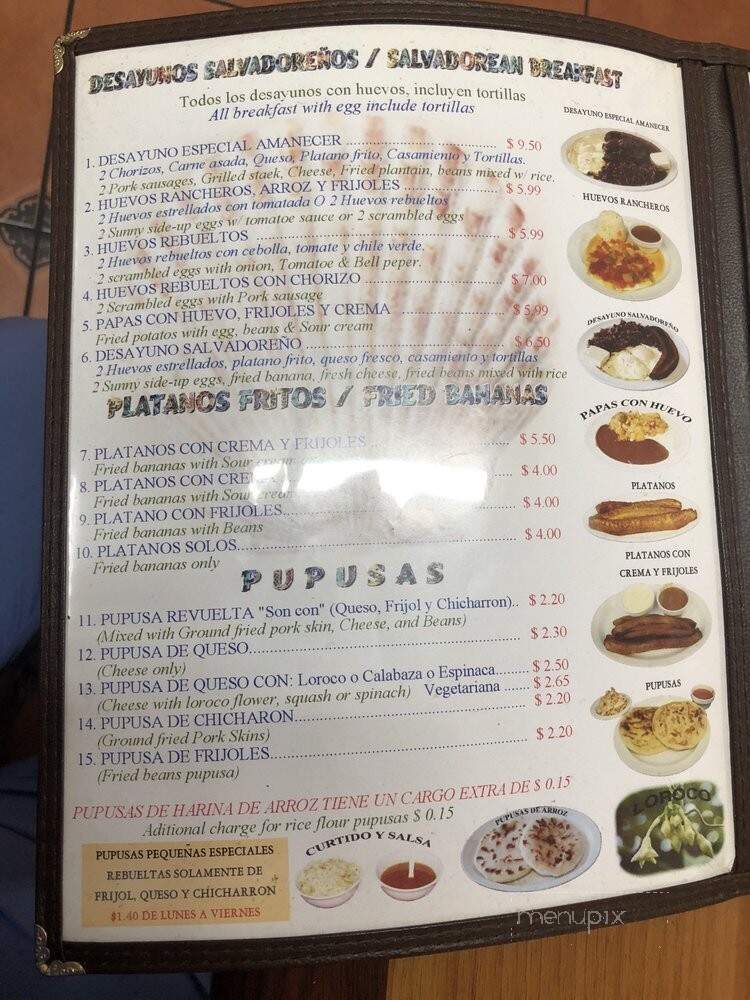 Conchitas Restaurant Number 3 - Huntington Park, CA menu_pic