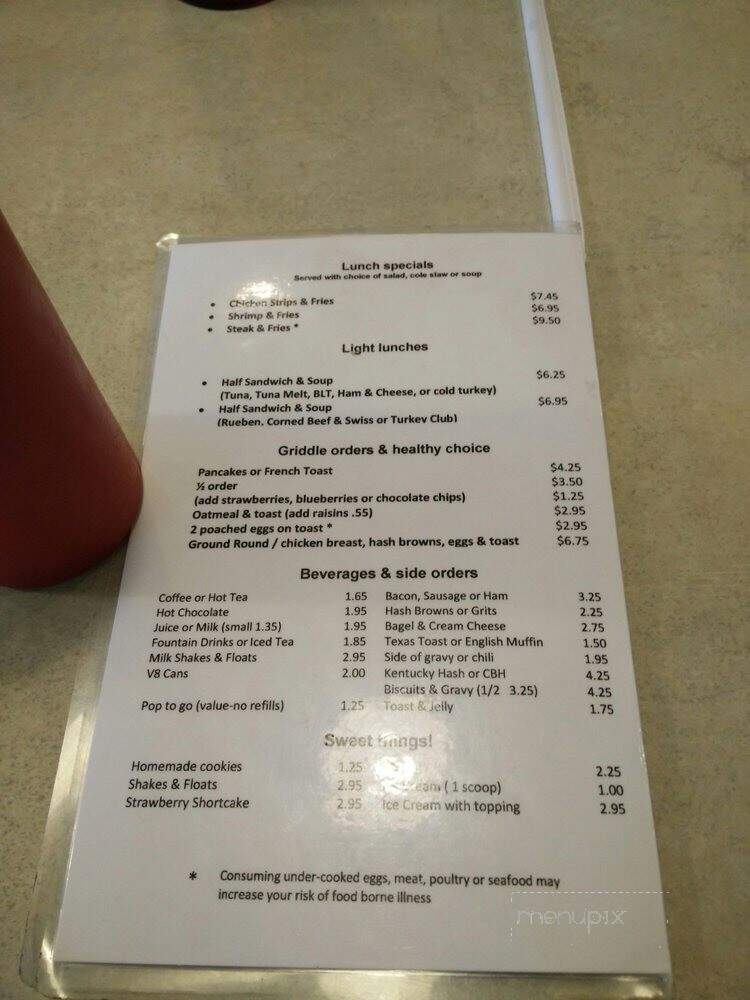 Coney Cafe - Pontiac, MI menu_pic