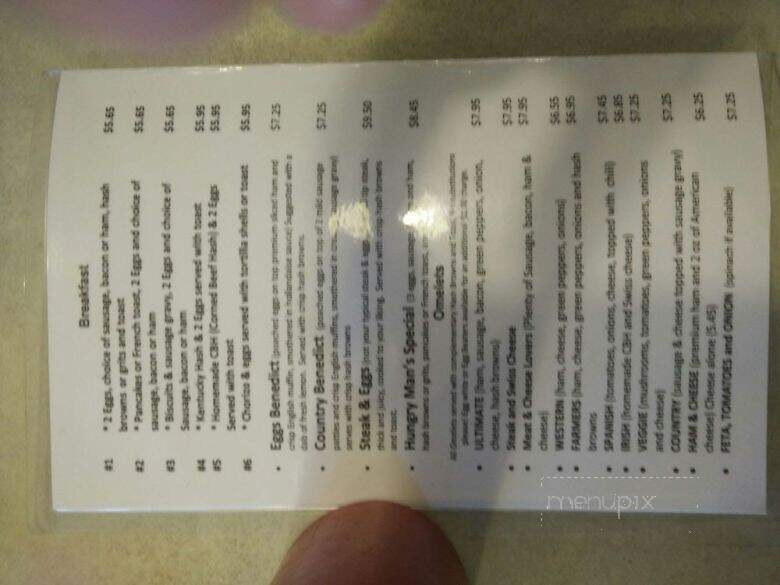 Coney Cafe - Pontiac, MI menu_pic