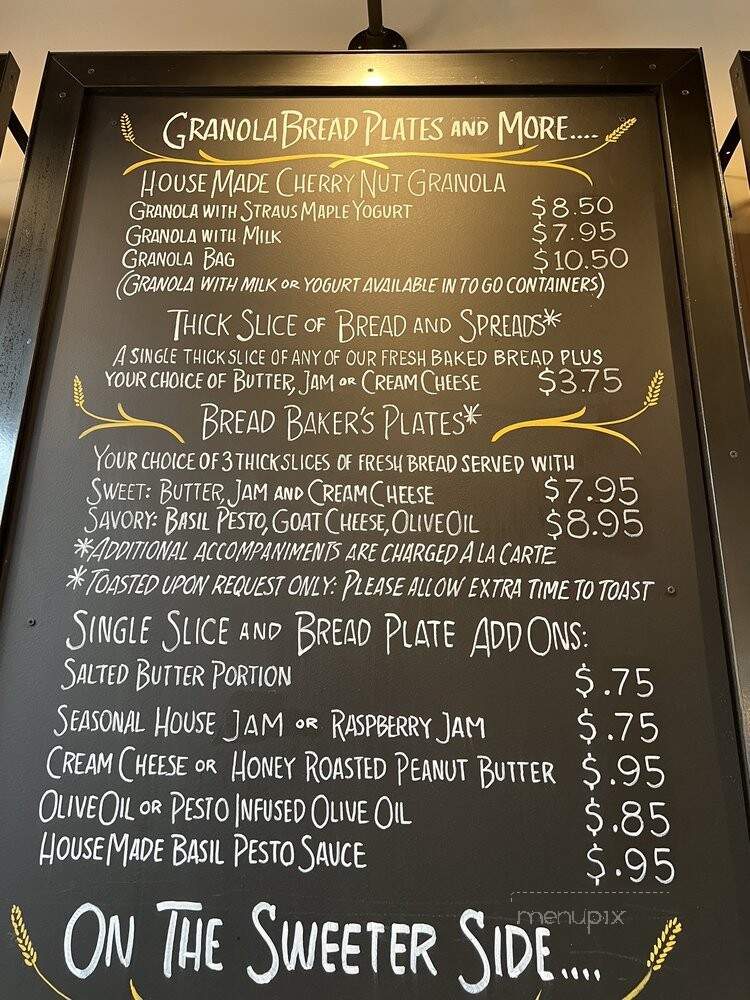 Con Pane Rustic Breads & Cafe - San Diego, CA menu_pic