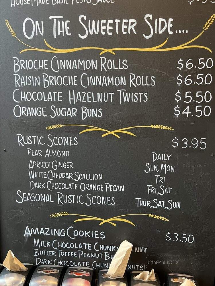 Con Pane Rustic Breads & Cafe - San Diego, CA menu_pic