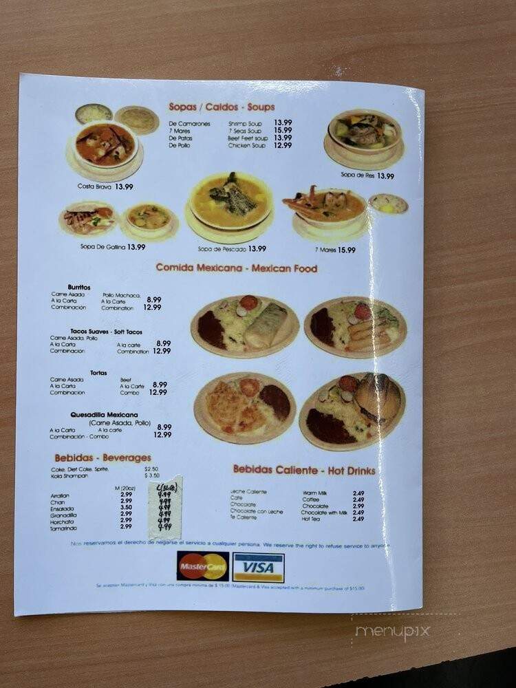 Con Sabor Salvadoreno - San Fernando Valley, CA menu_pic