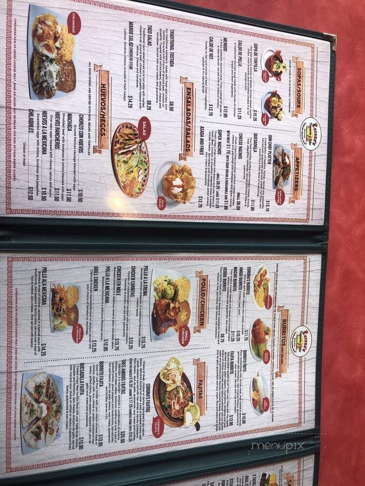 Corona's Taqueria y Mas - Olympia, WA menu_pic