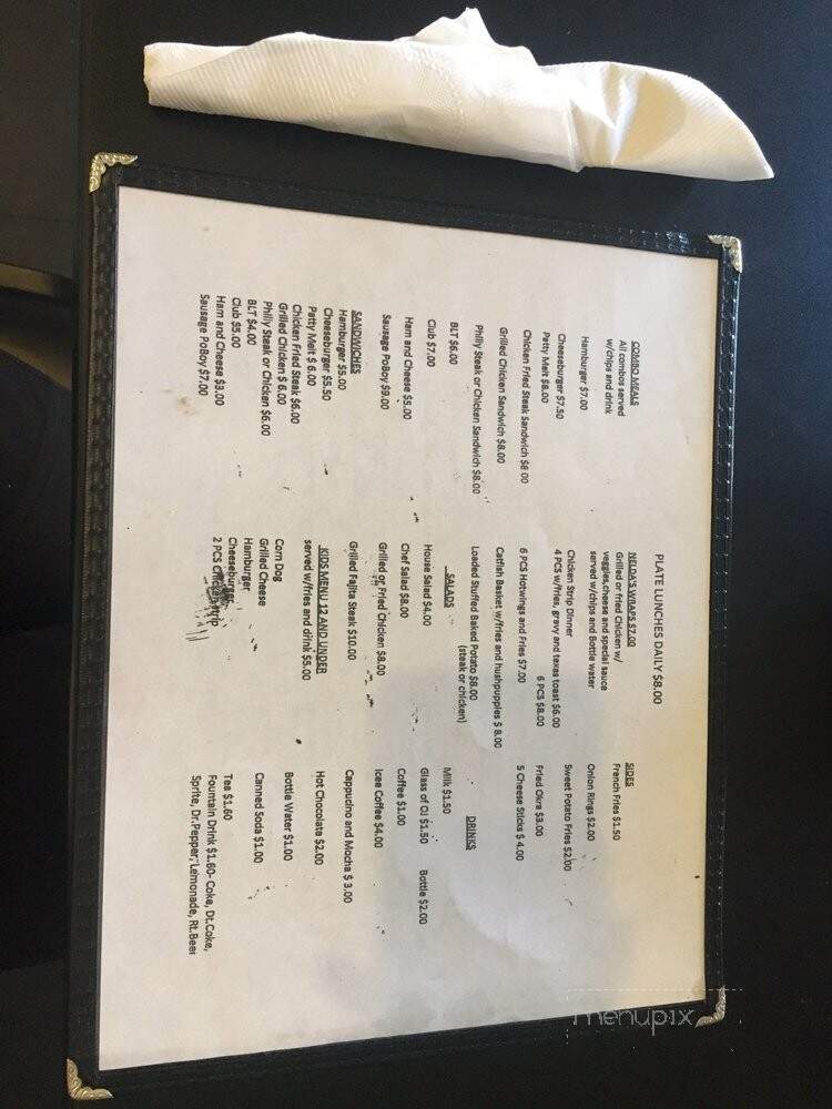 Country Chef Cafe - New Roads, LA menu_pic