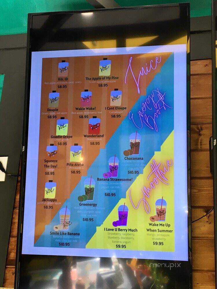 Cousins Asian Street Food - Berkeley, CA menu_pic
