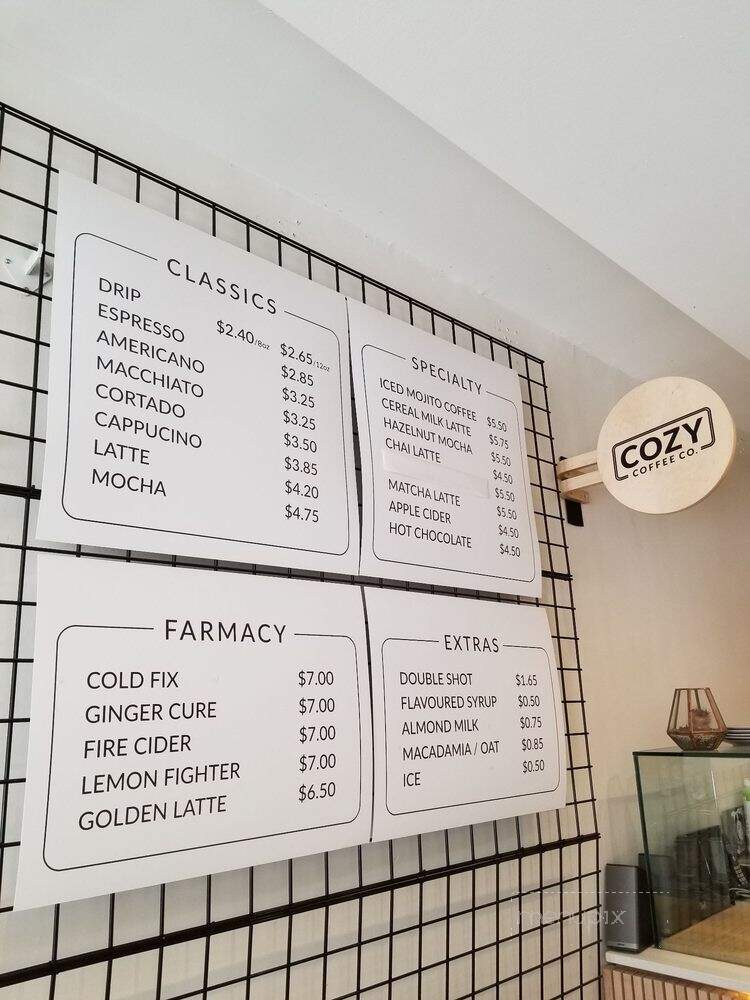 Cozy Coffee - Toronto, ON