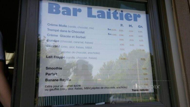 Crme Cafe - Montreal, QC menu_pic