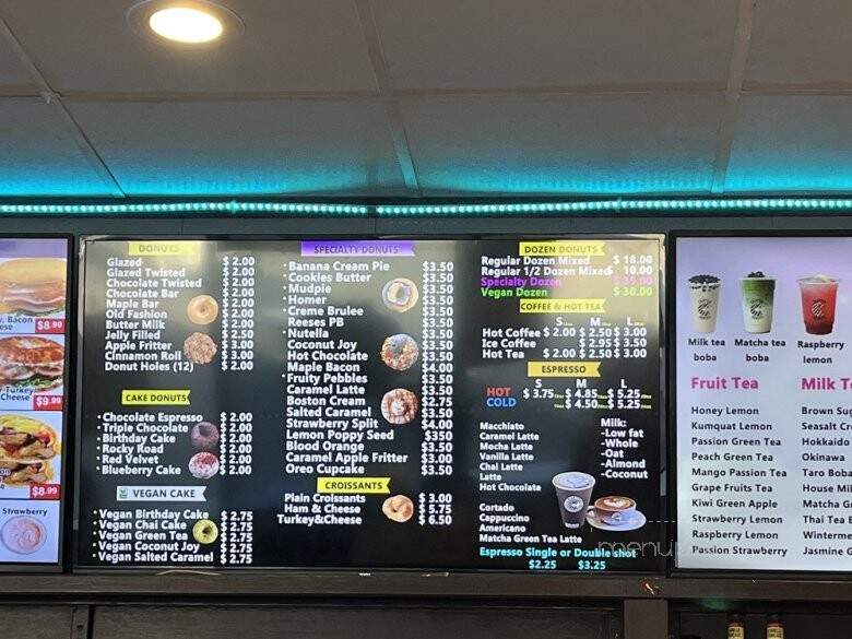 Crafted Bagels and Donuts - Los Angeles, CA menu_pic