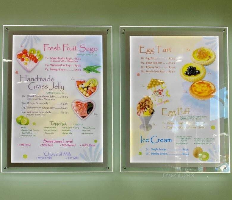Cravings' Dessert - San Bruno, CA menu_pic