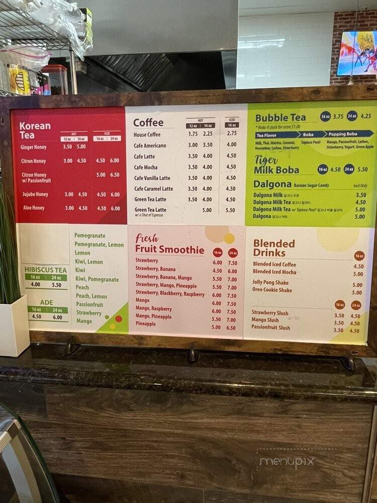 Crepes & Waffles Bae Bae - Carrollton, TX menu_pic