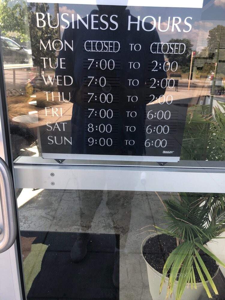 Culture Coffee Too - Washington, DC menu_pic