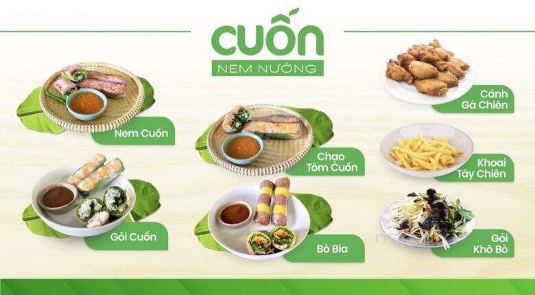Cuon Nem Nuong - Westminster, CA menu_pic