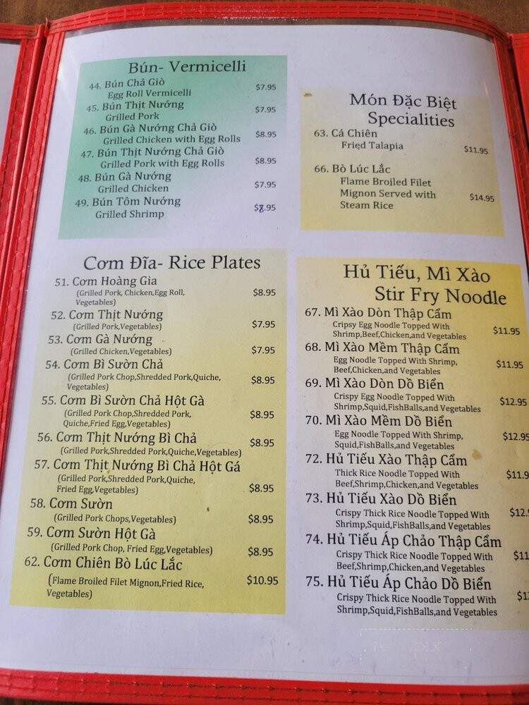 Cuu Long Restaurant - Houston, TX